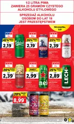 Gazetka promocyjna Lidl - GAZETKA - Gazetka - ważna od 07.01 do 07.01.2023 - strona 37 - produkty: Kasztelan, Heineken, Carlsberg, Harnaś, Lech Premium