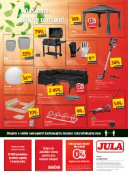 Gazetka promocyjna Jula - Gazetka - Gazetka - ważna od 20.03 do 20.03.2022 - strona 6 - produkty: Odkurzacz, Top, Sok, Termometr, Płytka, Stojak, Stół, Kosz, Rękawice, Rower, Garaż, Pokrowiec, Grill, Rękawice robocze