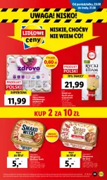 Gazetka promocyjna Lidl - GAZETKA - Gazetka - ważna od 31.08 do 31.08.2022 - strona 33 - produkty: Rycki Edam, Ser, Por, Smakowita, Jaja, Margaryna, Edam, Waga