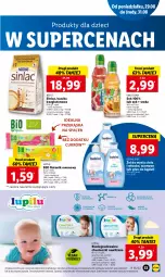 Gazetka promocyjna Lidl - GAZETKA - Gazetka - ważna od 31.08 do 31.08.2022 - strona 57 - produkty: Płyn do kąpieli, Sok, Rum, Gra, Acer, Sinlac, Tonik, Chusteczki, Szampon, Dzieci, Baton, Kubuś, Bio Batonik, Woda, Olej, Nestlé