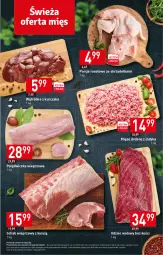 Gazetka promocyjna Stokrotka - Supermarket - Gazetka - ważna od 31.01 do 31.01.2024 - strona 9 - produkty: Kurczak, Warzywa, Por, Polędwiczka wieprzowa, Schab wieprzowy, Udziec wołowy, Owoce, Mięso