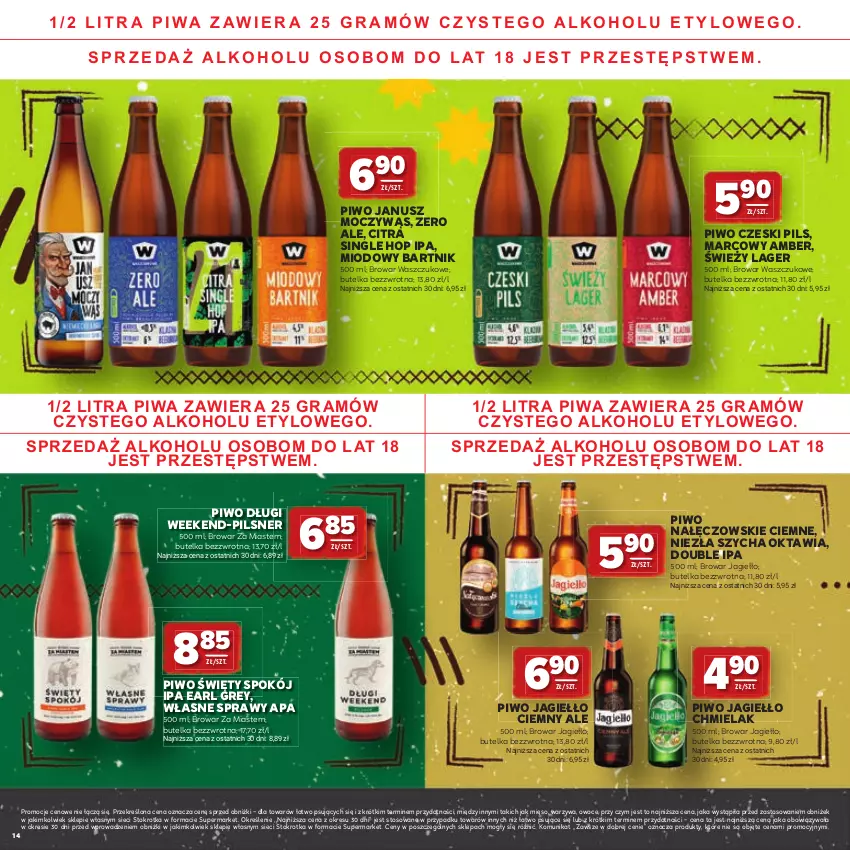 Gazetka promocyjna Stokrotka - Katalog Grill! - ważna 23.04 do 06.05.2026 - strona 14 - produkty: Earl Grey, Gra, Mięso, Owoce, Piwa, Piwo, Warzywa