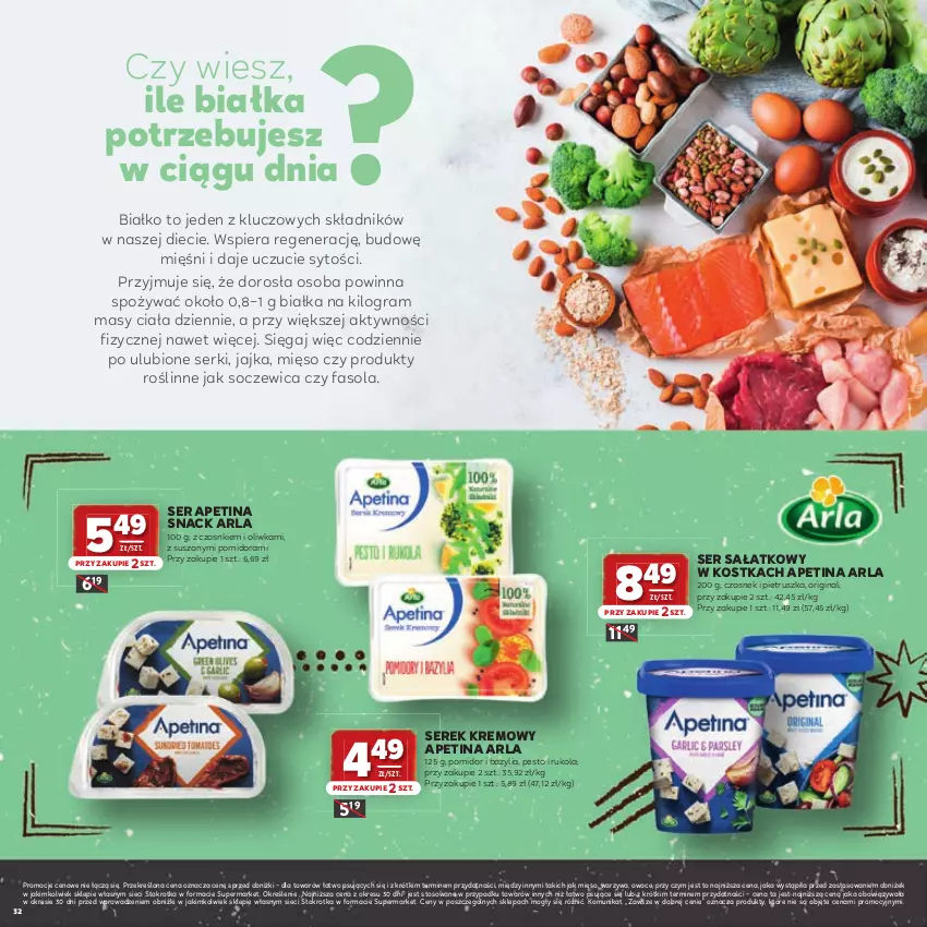 Gazetka promocyjna Stokrotka - Katalog Grill! - ważna 23.04 do 06.05.2026 - strona 32 - produkty: Bazyl, Bazylia, Czosnek, Fa, Fasola, Gin, Gra, Mięso, Owoce, Pesto, Pietruszka, Rukola, Sałat, Ser, Serek, Warzywa