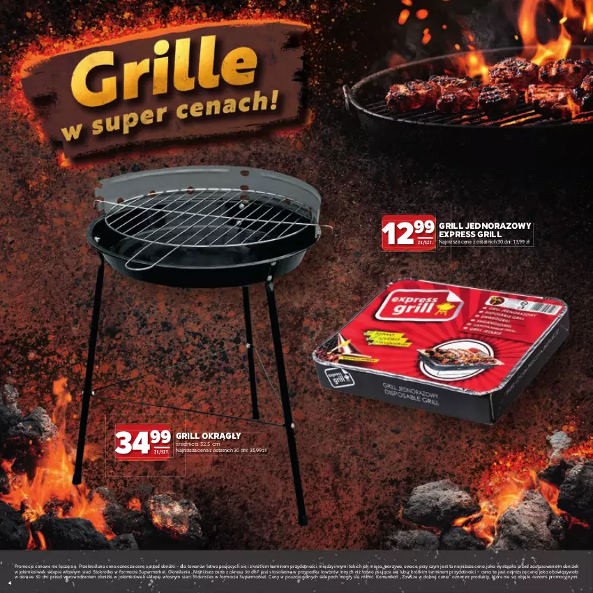 Gazetka promocyjna Stokrotka - Katalog Grill! - ważna 23.04 do 06.05.2026 - strona 4 - produkty: Grill, Mięso, Owoce, Warzywa