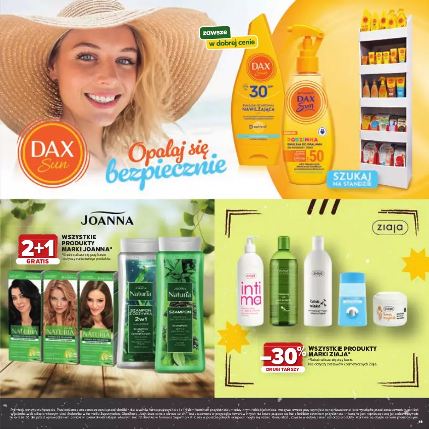 Gazetka promocyjna Stokrotka - Katalog Grill! - ważna 23.04 do 06.05.2026 - strona 49 - produkty: Gra, Joanna, Mięso, Owoce, Warzywa, Ziaja