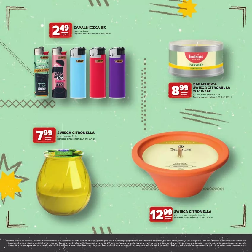 Gazetka promocyjna Stokrotka - Katalog Grill! - ważna 23.04 do 06.05.2026 - strona 8 - produkty: BIC, Mięso, Owoce, Warzywa, Zapalniczka
