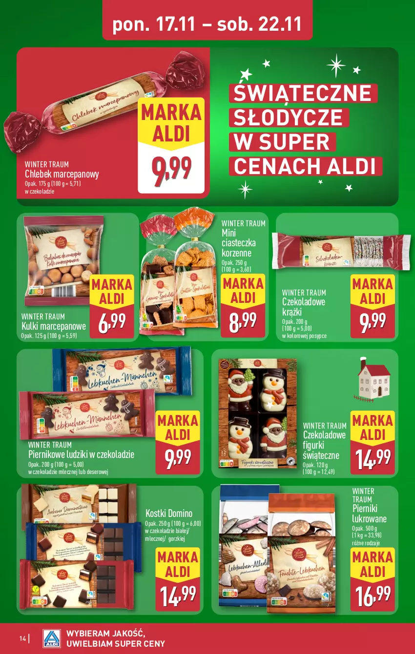Gazetka promocyjna Aldi - Oferta weekendowa - ważna 20.11 do 22.11.2025 - strona 14 - produkty: Chleb, Deser, Piernik, Ser