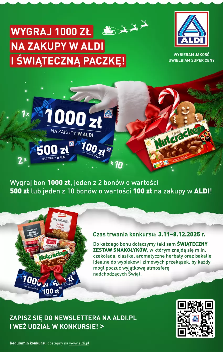 Gazetka promocyjna Aldi - Oferta weekendowa - ważna 20.11 do 22.11.2025 - strona 9 - produkty: Ciastka, Czekolada, Gra, Tera