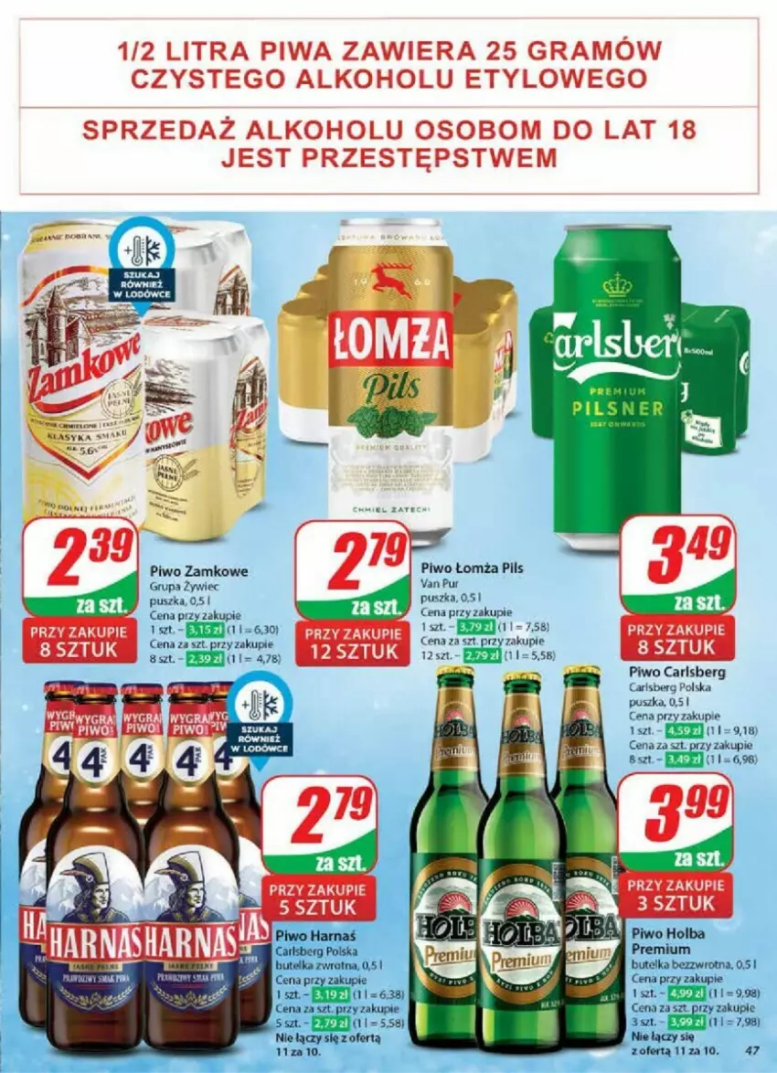 Gazetka promocyjna Dino - ważna 29.01 do 04.02.2025 - strona 42 - produkty: Carlsberg, Piwo, Pur