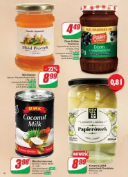 Gazetka promocyjna Dino - Gazetka - ważna od 04.02 do 04.02.2025 - strona 10 - produkty: Por, Papier, Dżem, Mleczko, Miód, Kokos