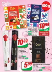 Gazetka promocyjna Dino - Gazetka - ważna od 04.02 do 04.02.2025 - strona 5 - produkty: Róża, Deliss, Czekolada, Czekolada gorzka