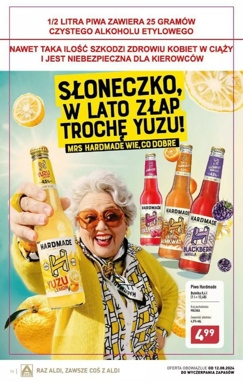 Gazetka promocyjna Aldi - ważna 05.08 do 31.08.2024 - strona 8 - produkty: Gra, Piec, Piwa, Piwo