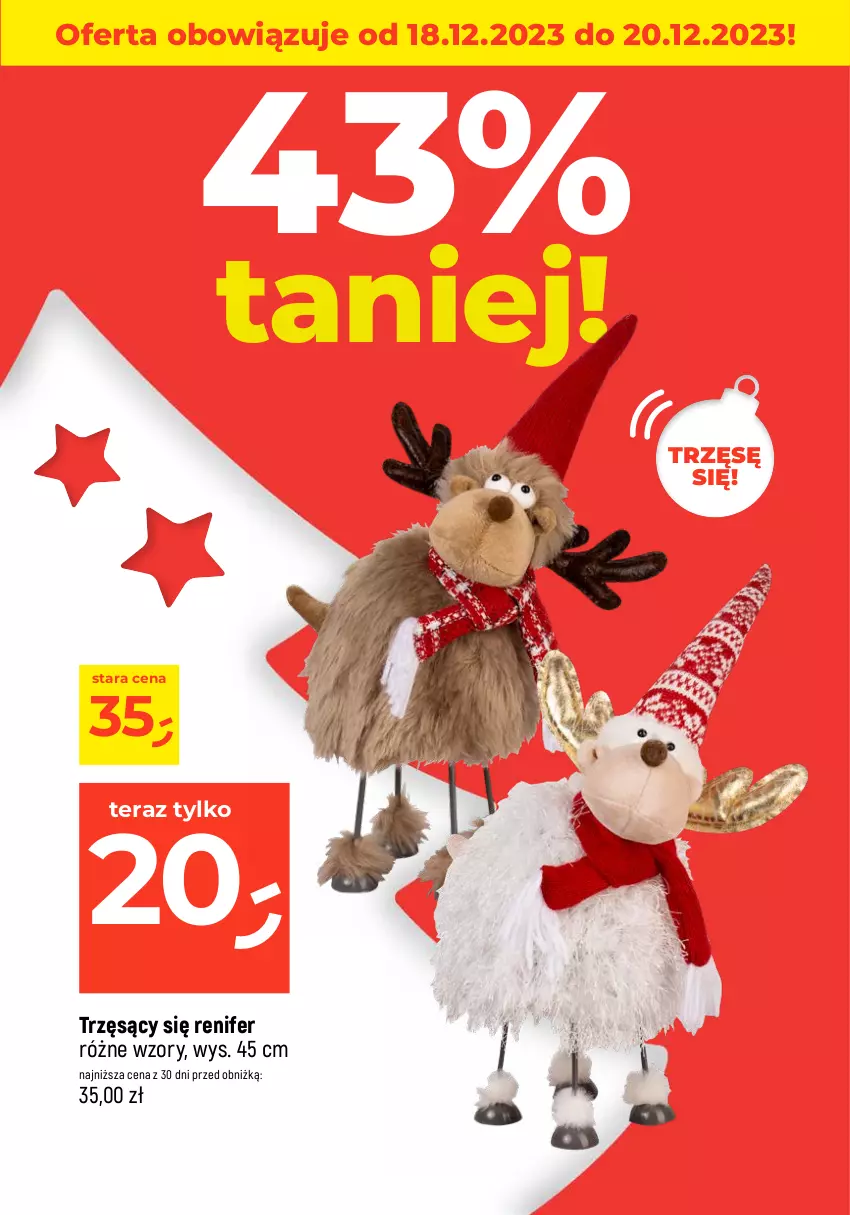 Gazetka promocyjna Dealz - NAJTAŃSZE ŚWIĘTA! - ważna 18.12 do 20.12.2023 - strona 6 - produkty: Ozdoba, Renifer, Silan, Tera