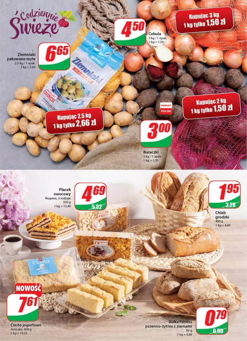 Gazetka promocyjna Dino - Gazetka - ważna 30.03 do 05.04.2022 - strona 15 - produkty: Amica, Chleb, Ciasto jogurtowe, Jogurt