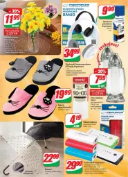 Gazetka promocyjna Dino - Gazetka - Gazetka - ważna od 05.04 do 05.04.2022 - strona 24 - produkty: Gra, Kapcie, Słuchawki, Mikrofon, Parasol, Słuchawki bezprzewodowe, Znicz, Bateria, Powerbank, Olej, Wkład olejowy