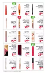 Gazetka promocyjna Rossmann - Makijaż - Gazetka - ważna od 03.01 do 03.01.2022 - strona 6 - produkty: Pupa, Por, Inka, Eveline, Miya Cosmetics, Bell, Błyszczyk do ust, Lovely, Sati, Maybelline, Tusz, Velvet, Lack, L’Oréal, Konturówka do ust, Kredka, Szminka, Miss Sporty, Sport, Max Factor, Bourjois, Candy, Olej, Fa