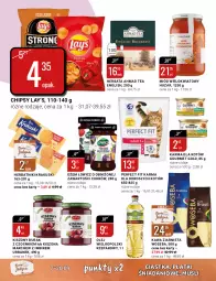 Gazetka promocyjna Bi1 - W gronie winogron - Gazetka - ważna od 20.09 do 20.09.2022 - strona 12 - produkty: Ciastka, Krakus, Mus, Kawa ziarnista, Chipsy, Kawa, Dżem, Herbatniki, Gourmet Gold, Miód, Danio, Woseba, Herbata, Lay’s, Olej, Krakuski, Imbir
