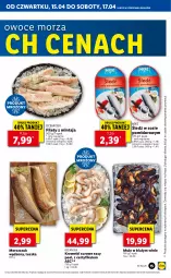Gazetka promocyjna Lidl - GAZETKA - Gazetka - ważna od 17.04 do 17.04.2021 - strona 15 - produkty: Sos, Tusz, Mule, Owoce morza, Krewetki, Owoce, Mintaj