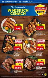 Gazetka promocyjna Lidl - GAZETKA - Gazetka - ważna od 17.04 do 17.04.2021 - strona 19 - produkty: Kurczak, Mus, Karkówka wieprzowa, Stek, Boczek, Wołowina, Grill
