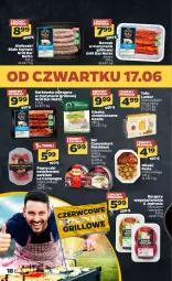 Gazetka promocyjna Netto - Gazetka spożywcza - Gazetka - ważna od 19.06 do 19.06.2021 - strona 18 - produkty: Ser, Oliwki, Président, Tofu, Kiełbaski białe, Camembert, Burger, Papryczki nadziewane, Boczek, Grill