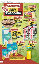Gazetka promocyjna Netto - Gazetka spożywcza - Gazetka - ważna od 19.06 do 19.06.2021 - strona 2 - produkty: Kujawski, Ser, Pampers, Lody, POLMLEK, Gouda, Olej, Mleko