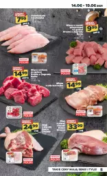 Gazetka promocyjna Netto - Gazetka spożywcza - Gazetka - ważna od 19.06 do 19.06.2021 - strona 5 - produkty: Kurczak, Mięso wołowe, Mięso z uda kurczaka, Polędwiczki z kurczaka, Mięso