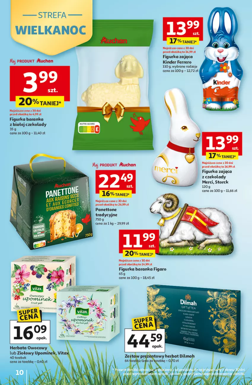 Gazetka promocyjna Auchan - 30 Lat Hipermarket - ważna 31.03 do 04.04.2026 - strona 10 - produkty: Fa, Ferrero, Herbata, Kinder, Merci