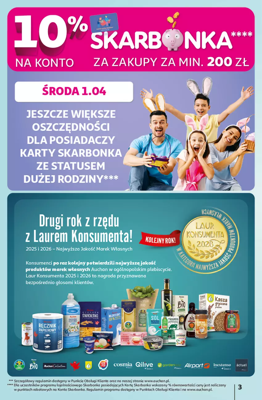 Gazetka promocyjna Auchan - 30 Lat Hipermarket - ważna 31.03 do 04.04.2026 - strona 3 - produkty: Gra
