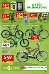 Gazetka promocyjna Auchan - 30 Lat Hipermarket - Gazetka - ważna od 04.04 do 04.04.2026 - strona 15 - produkty: Kierownica, Top, Ser, Por, Rama, Widelec, Klej, Rower, Sport, Waga, Smartfon