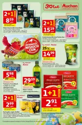 Gazetka promocyjna Auchan - 30 Lat Hipermarket - Gazetka - ważna od 04.04 do 04.04.2026 - strona 29 - produkty: Mokra karma, Sos, Pur, Purina, Kawa, Sheba, Tuńczyk, Oliwa z oliwek, Olej, Sucha karma, Kukurydza, Lisner, Oliwa