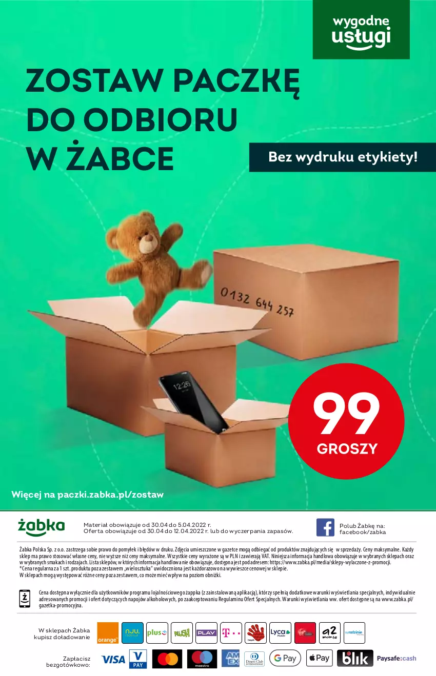 Gazetka promocyjna Żabka - ważna 30.03 do 12.04.2022 - strona 56 - produkty: Dres, Fa, Gra, HP, STP