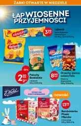 Gazetka promocyjna Żabka - Gazetka - ważna od 12.04 do 12.04.2022 - strona 11 - produkty: Lajkonik, Beskidzki, Sezam, Mleczko, Ptasie mleczko, Felix, Krakersy