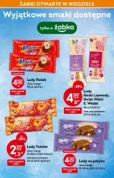 Gazetka promocyjna Żabka - Gazetka - ważna od 12.04 do 12.04.2022 - strona 37 - produkty: Lody, E. Wedel