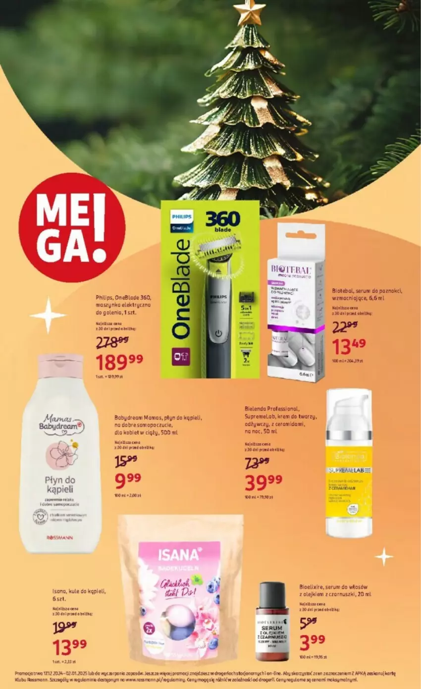 Gazetka promocyjna Rossmann - ważna 17.12.2024 do 02.01.2025 - strona 7 - produkty: Płyn do kąpieli