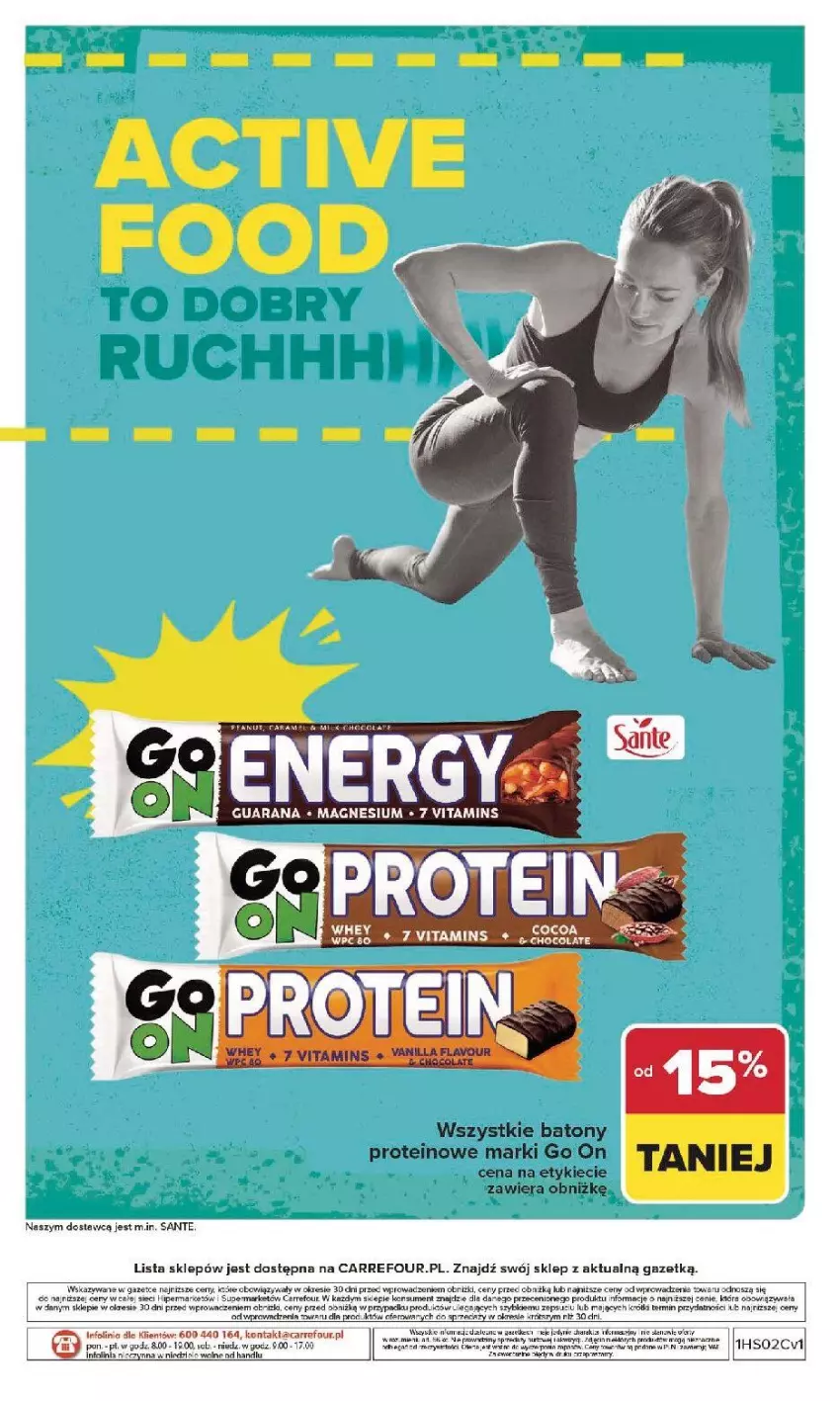 Gazetka promocyjna Carrefour - Gazetka Na różne potrzeby żywieniowe - ważna 05.01 do 17.01.2026 - strona 28 - produkty: Baton, Fa, Rum, Sante