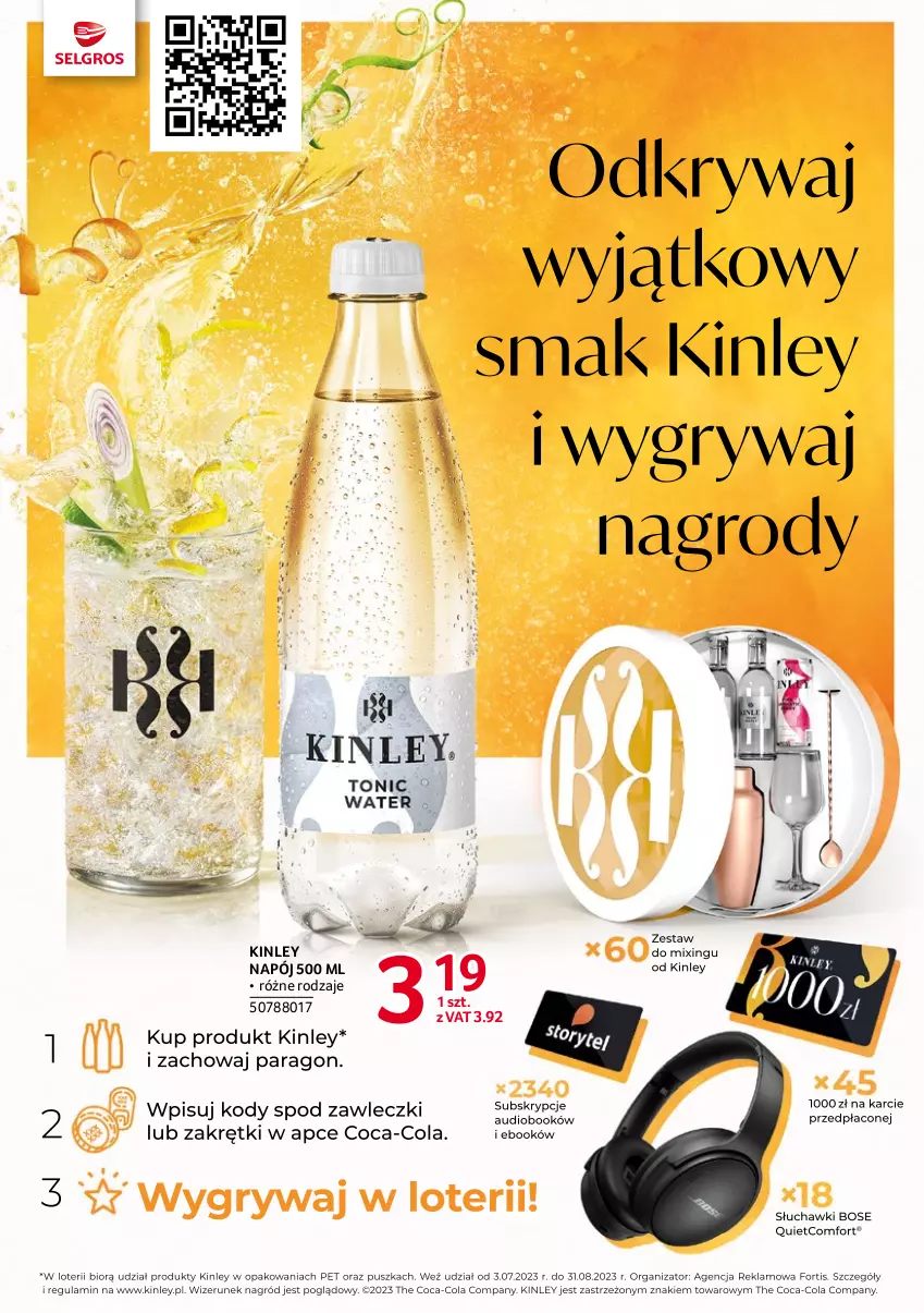 Gazetka promocyjna Selgros - Katalog Markowe Produkty - ważna 29.06 do 12.07.2023 - strona 4 - produkty: Napój