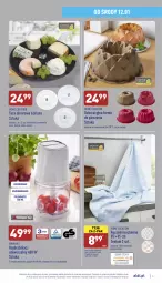 Gazetka promocyjna Aldi - Katalog Moda i Dom - Gazetka - ważna od 15.01 do 15.01.2022 - strona 5 - produkty: Piec, Top, Ser, Por, Rozdrabniacz, Pojemnik, Taca, Forma do pieczenia, LANA, Wełna, Ręcznik