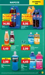 Gazetka promocyjna Lidl - GAZETKA - Gazetka - ważna od 21.09 do 21.09.2024 - strona 33 - produkty: Sok, 7up, Mirinda, Napoje, Pepsi, Napój izotoniczny, Oshee, Woda, Napój, Magnez