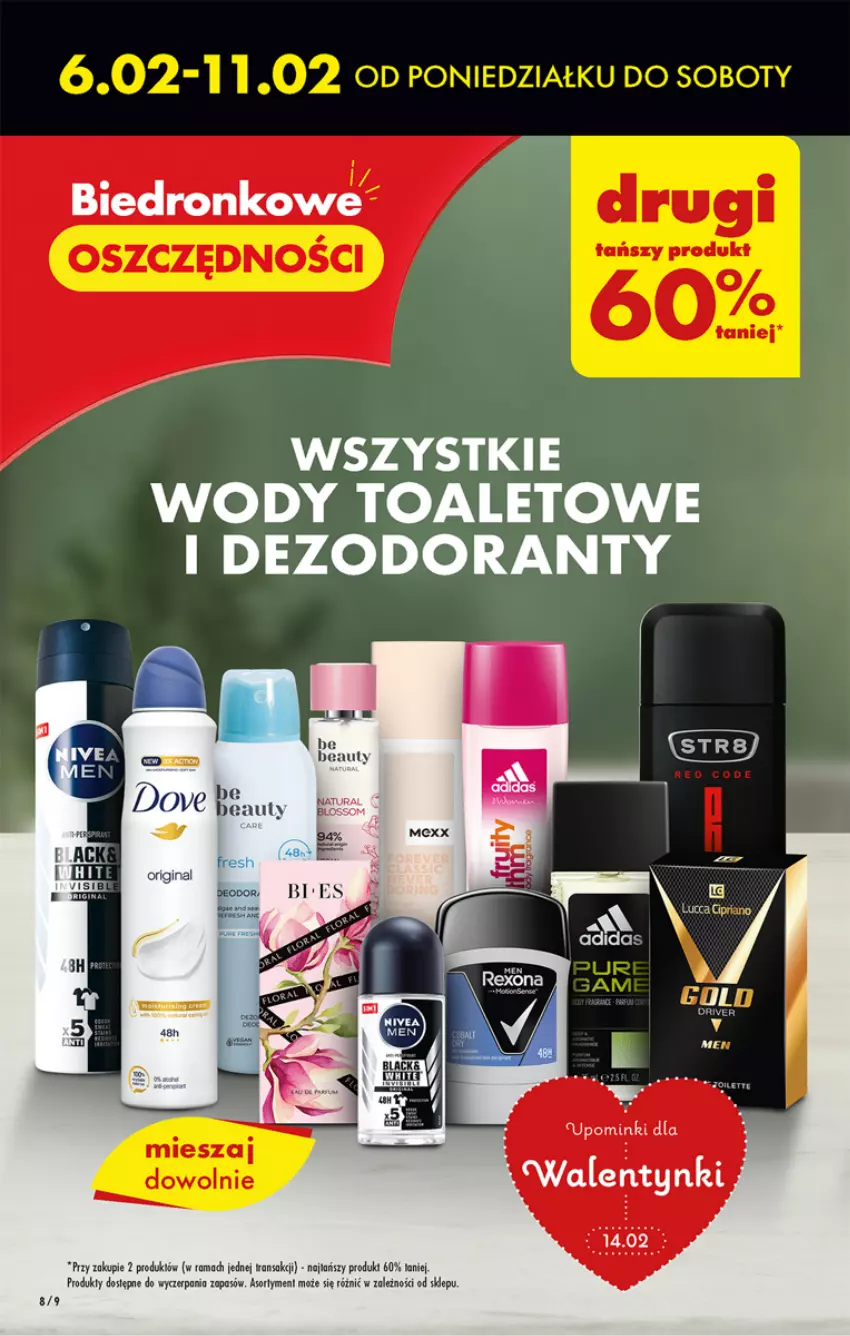 Gazetka promocyjna Biedronka - Gazetka - Biedronka.pl - ważna 06.02 do 11.02.2023 - strona 8 - produkty: Dezodorant, Gin, Tran