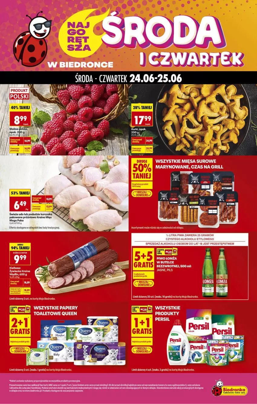 Gazetka promocyjna Biedronka - Gazetka - ważna 24.06 do 01.07.2026 - strona 1 - produkty: Brugi