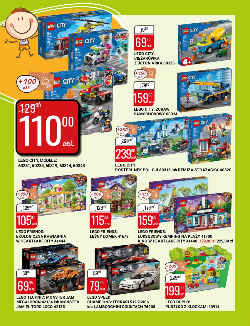 Gazetka promocyjna Bi1 - Dzień dziecka - ważna 25.05 do 01.06.2022 - strona 4 - produkty: LEGO, LEGO City, LEGO Duplo, LEGO Friends, LEGO Technic, Posterunek policji, Pudełko