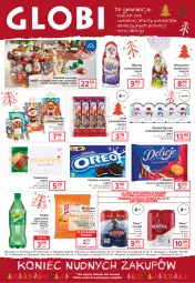 Gazetka promocyjna Carrefour - Gazetka Globi - Gazetka - ważna od 24.12 do 24.12.2021 - strona 2 - produkty: Goplana, Piwa, Piwo, Ciastka, Gra, Cukier, Kosz, Coca-Cola, Wawel, Warka, Lion, LANA, Czekolada, Napój gazowany, Delicje, Fanta, Cukierki, Sprite, Harnaś, Lanki, Napój, Oreo, Merci, Biszkopty, Lindt, Milka, Fa