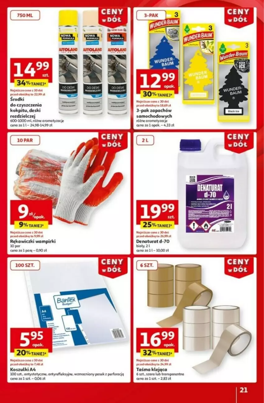 Gazetka promocyjna Auchan - ważna 16.01 do 21.01.2025 - strona 16 - produkty: Klej, Kosz, Pasek, Tera, Tran