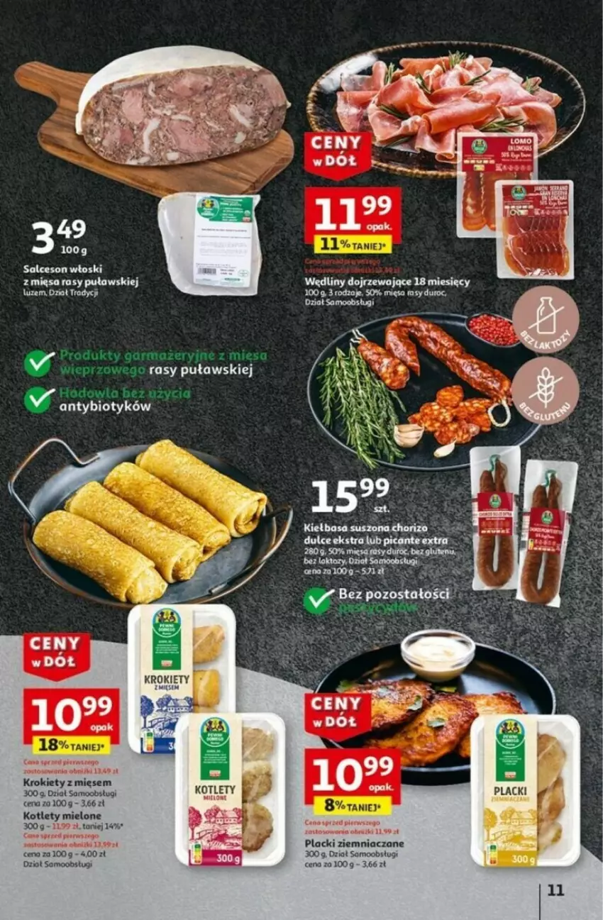 Gazetka promocyjna Auchan - ważna 16.01 do 21.01.2025 - strona 5 - produkty: Kotlet, Krokiety, Lack, LANA, Por