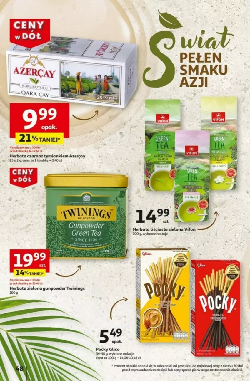 Gazetka promocyjna Auchan - ważna 16.01 do 21.01.2025 - strona 52 - produkty: Herbata, Herbata czarna, Tran