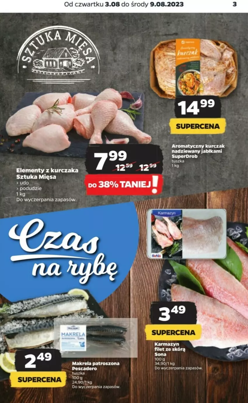 Gazetka promocyjna Netto - ważna 03.08 do 10.08.2023 - strona 10 - produkty: Jabłka, Kurczak, Ser