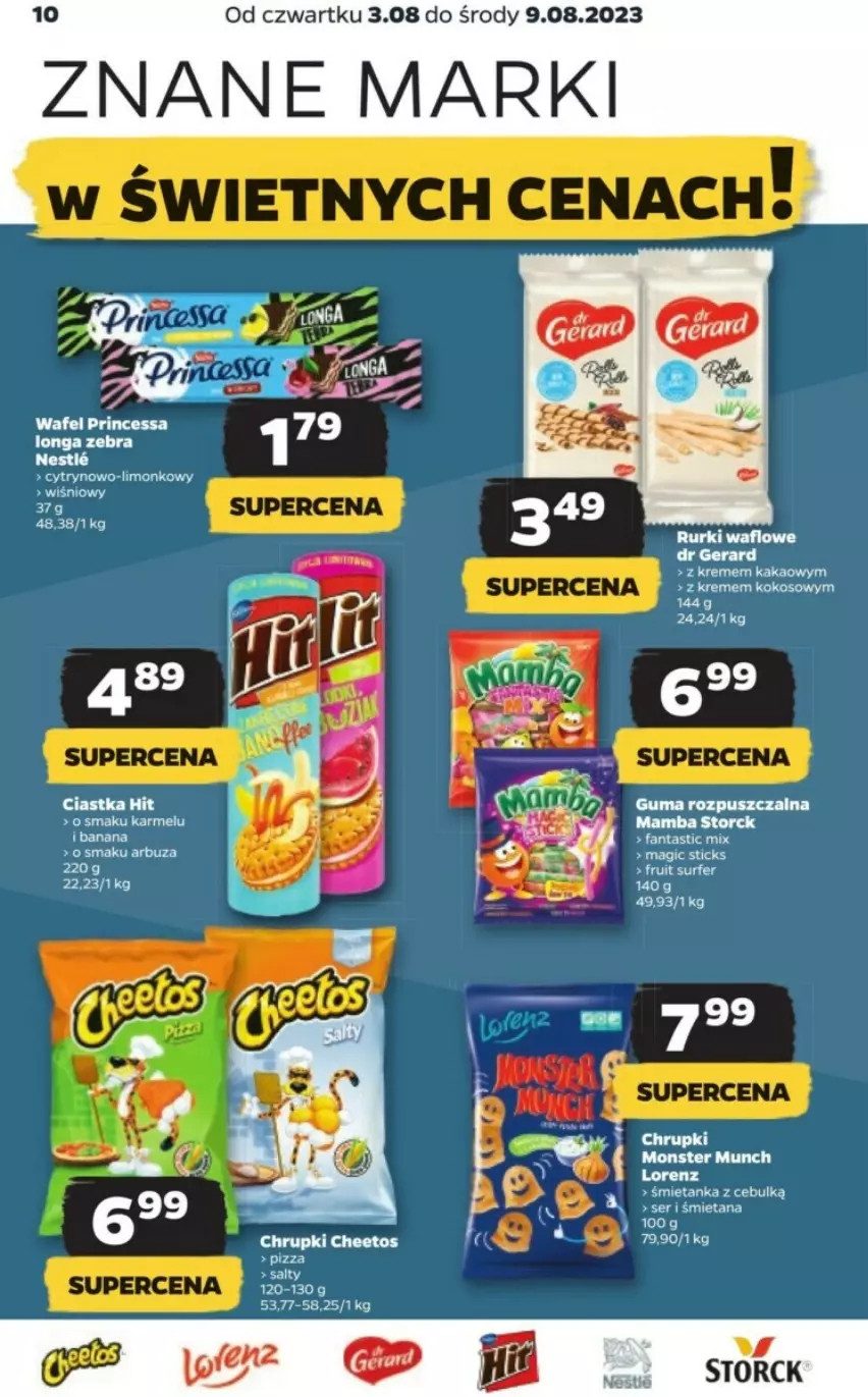 Gazetka promocyjna Netto - ważna 03.08 do 10.08.2023 - strona 2 - produkty: Ciastka, Monster Munch