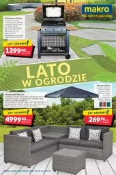 Gazetka promocyjna Makro - [Oferta specjalna] Lato w ogrodzie - Gazetka - ważna od 16.05 do 16.05.2022 - strona 1 - produkty: Termometr, Stolik, Sofa, Parasol, Sofa 2-osobowa, Sofa 3-osobowa, Waga, Grill, Grill gazowy, Fa