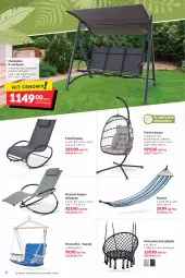 Gazetka promocyjna Makro - [Oferta specjalna] Lato w ogrodzie - Gazetka - ważna od 16.05 do 16.05.2022 - strona 4 - produkty: Hama, Huśtawka, Krzesło, Fotel, Poduszka