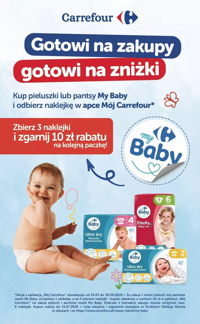 Gazetka promocyjna Carrefour - Gazetka Weekend okazji już od środy! - ważna 03.06 do 06.06.2026 - strona 10 - produkty: Klej, Pieluchy, Tran